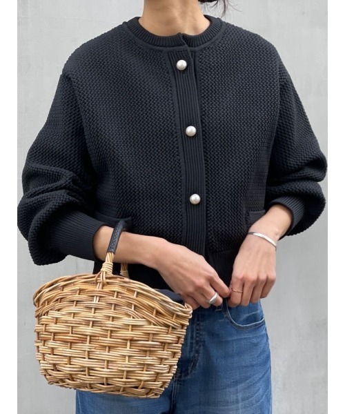 BEARDSLEY（ビアズリー）の「《ビアズリー》パール釦ショート