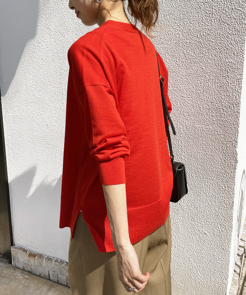 Spick & Span（スピックアンドスパン）の「18G Vネックカーディガン