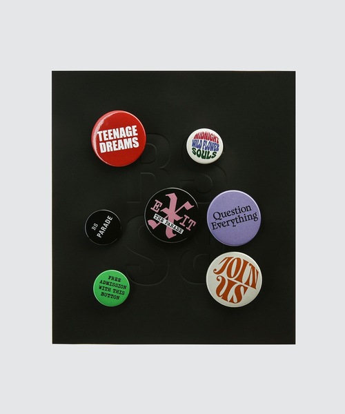 RAF SIMONS（ラフシモンズ）の「Set of 7 pin（バッジ）」 - WEAR