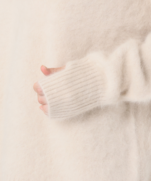 WEB限定追加》Fur Nuance プルオーバー2（ニット/セーター）｜Plage