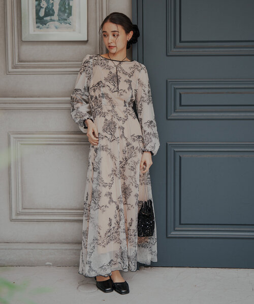 Kastane（カスタネ）の「【オケージョンドレス/結婚式】embroidery