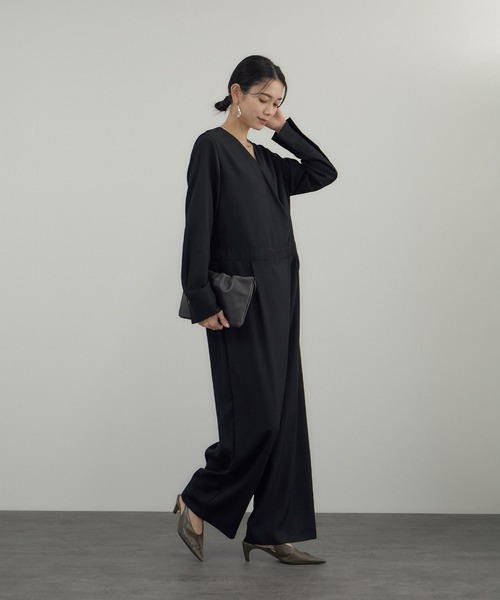 フロントクロスオールインワン（サロペット/オーバーオール）｜SALON