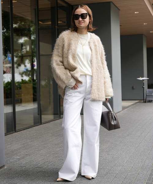 セール】PORTMIX クルーネック カーディガン（カーディガン/ボレロ