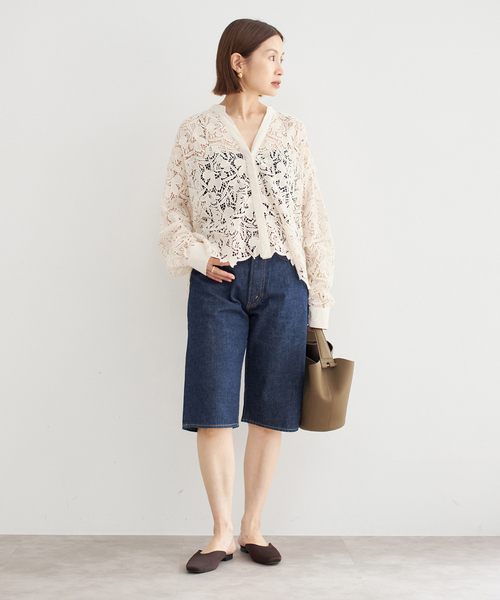 セール】フラワーレースシャツ（シャツ/ブラウス）｜IENA（イエナ）の