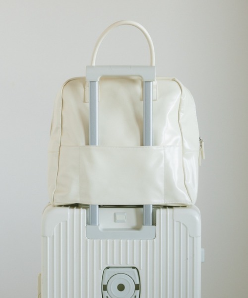 キャリーオントラベルボストンBAG／大容量・マルチポケット（ボストン