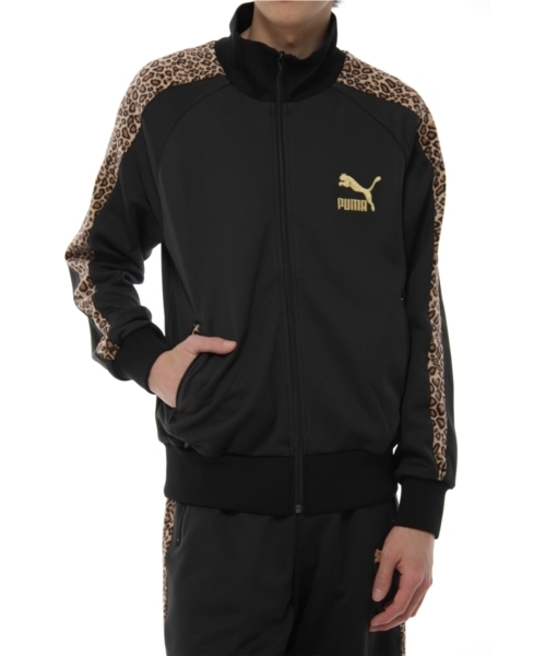 BEAMS（ビームス）の「PUMA×BEAMS / 別注 豹柄ライントラック