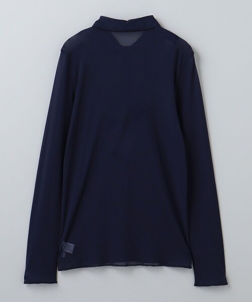 6（ロク）の「＜6(ROKU)＞ナイロン チュール シャツ プルオーバー（T