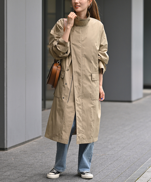 FRAMeWORK（フレームワーク）の「≪追加≫撥水ナイロンスタンドコート