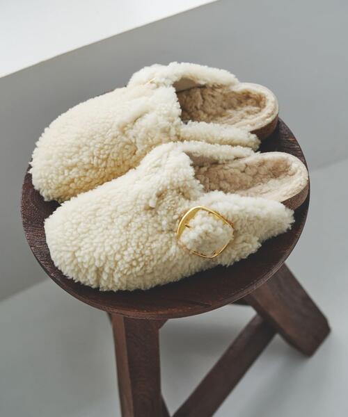 BIRKENSTOCK Boston Big Buckle Teddy（サンダル）｜BIRKENSTOCK