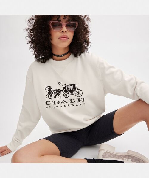 COACH（コーチ）の「ホース アンド キャリッジ クルーネック