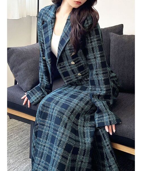 RESEXXY（リゼクシー）の「ツイードダブルショートジャケット