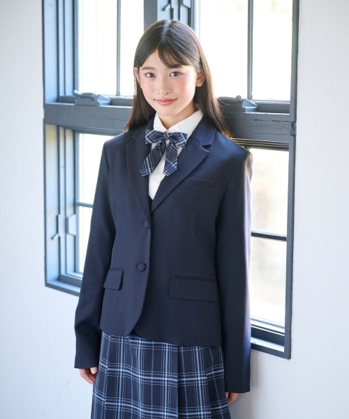 卒服】ウール2つ釦ジャケット（スーツジャケット）｜pom ponette