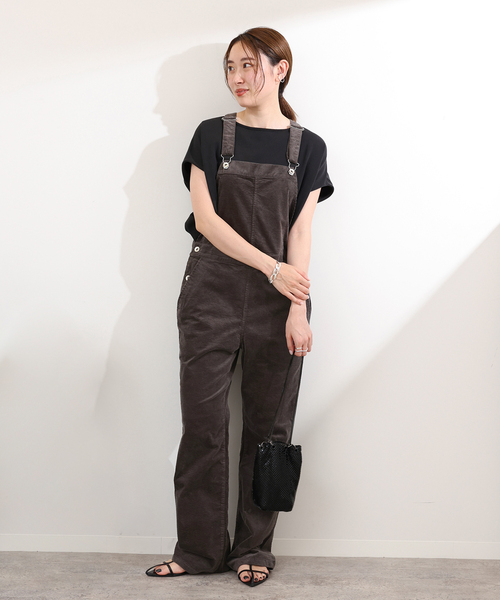 IENA（イエナ）の「コーデュロイ オーバーオール（サロペット