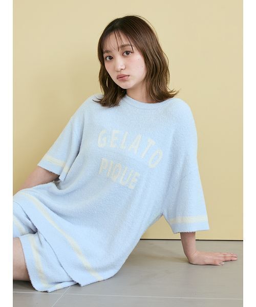 セール】【ONLINE限定】スムーズィートリム半袖プルオーバー＆ショート