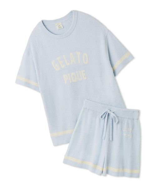 セール】【ONLINE限定】スムーズィートリム半袖プルオーバー＆ショート