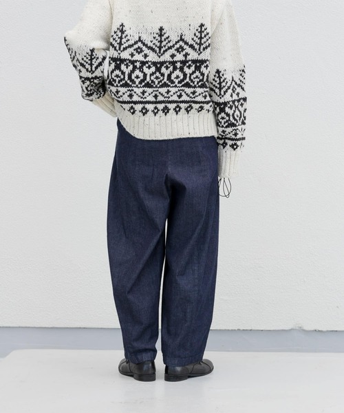 かぐれ（カグレ）の「デニムボリュームパンツ（デニムパンツ）」 - WEAR