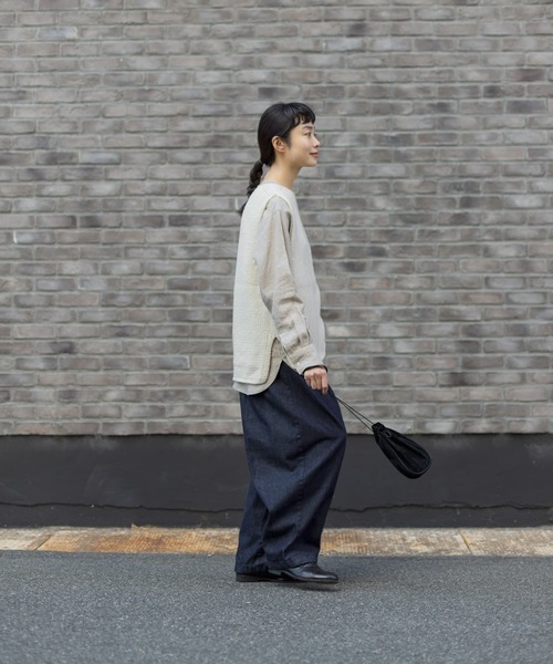 かぐれ（カグレ）の「デニムボリュームパンツ（デニムパンツ）」 - WEAR