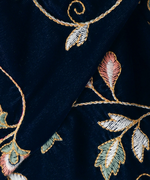 SLOBE IENA（スローブイエナ）の「ベルベットエンブロイダリー キャミ