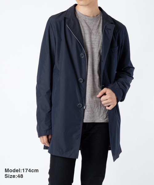 セール】HERNO ヘルノ ステンカラーコート（ダウンジャケット/コート