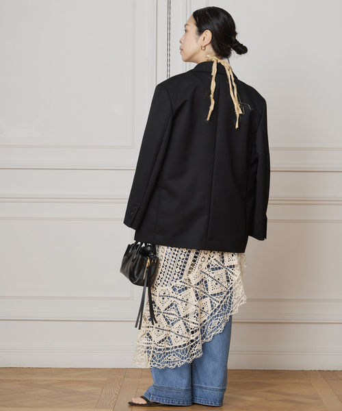 アシメレースラップスカート（スカート）｜IENA LA BOUCLE