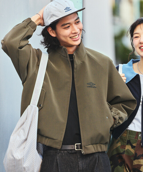 UMBRO/アンブロ 【新色追加】SP Brushed Stand Collar Blouson/別注