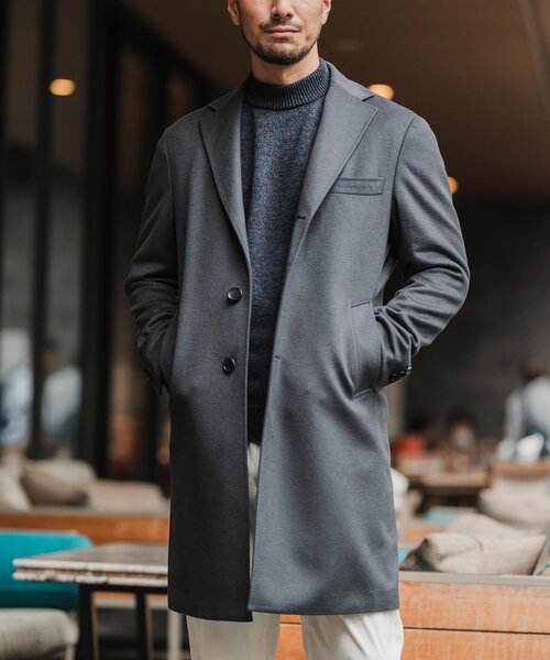 EDIFICE（エディフィス）の「SUPER 140's ウール / カシミヤ