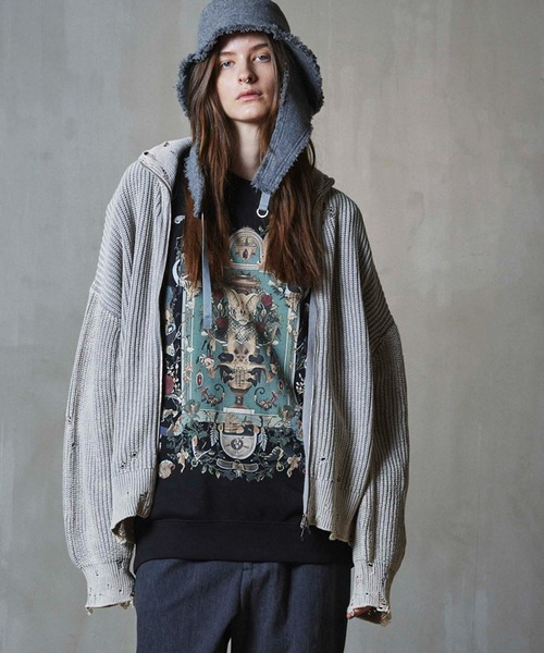 MAISON SPECIAL（メゾンスペシャル）の「《UNISEX》Snow Wash Damaged