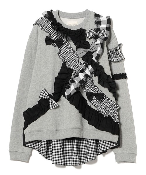 セール】【別注】TORI-TO / リボン スウェット シャツ（スウェット