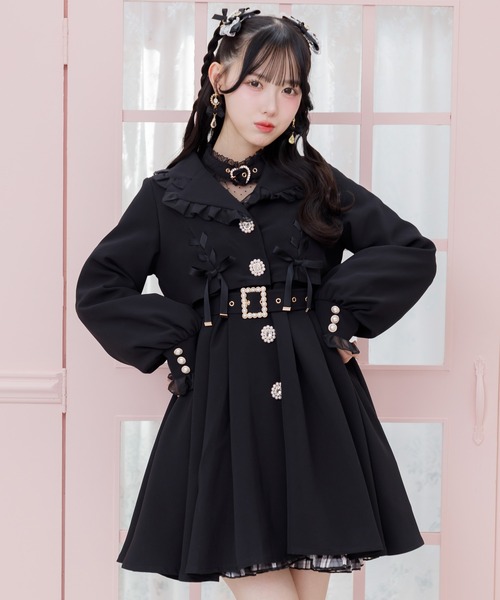 ROJITA（ロジータ）の「【再入荷】シアーフリルトレンチコート