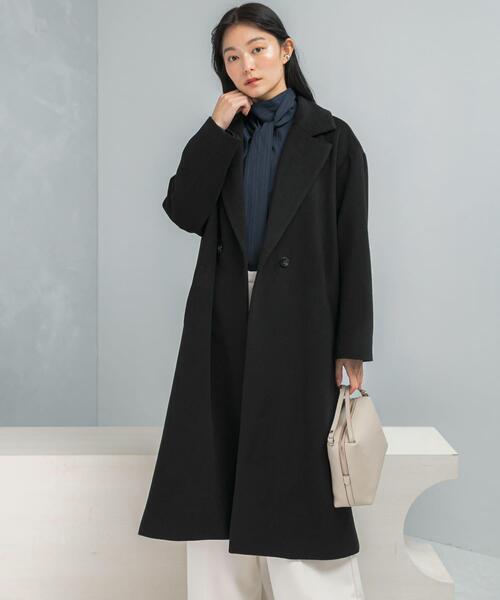 セール】カシミヤビーバーチェスターコート（チェスターコート