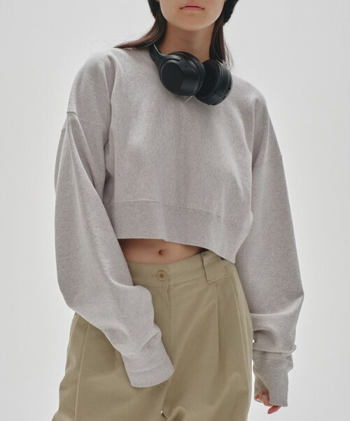 TODAYFUL（トゥデイフル）の「【TODAYFUL/トゥデイフル】Cropped Sweat