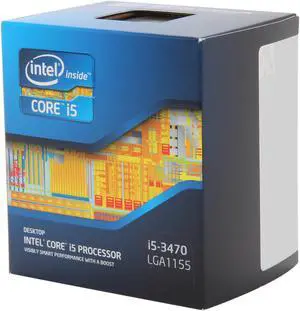 Intel Core i5-3470 - Core i5 3rd Gen Ivy Bridge Quad-Core 3.2 GHz
