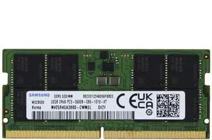 Samsung 16GB (1x16GB) DDR5 5600MHz PC5-44800 SODIMM 1Rx8 CL46 1.1v