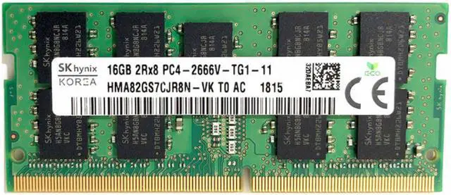 Synology Certificated SK Hynix 16GB DDR4 2666Mhz ECC SODIMM Server