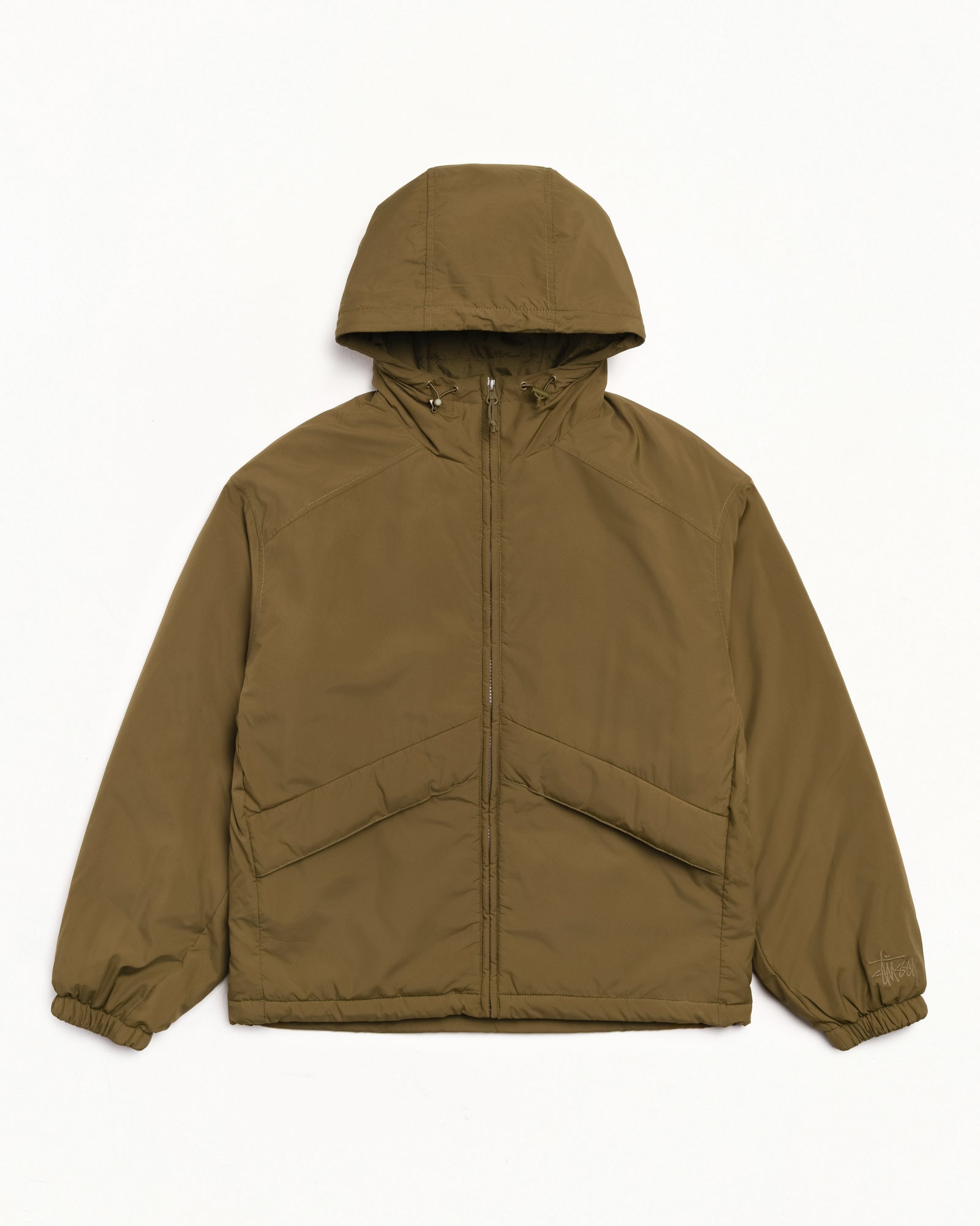 Insulated Hooded Jacket – Olive | Outerwear | Stüssy Canada