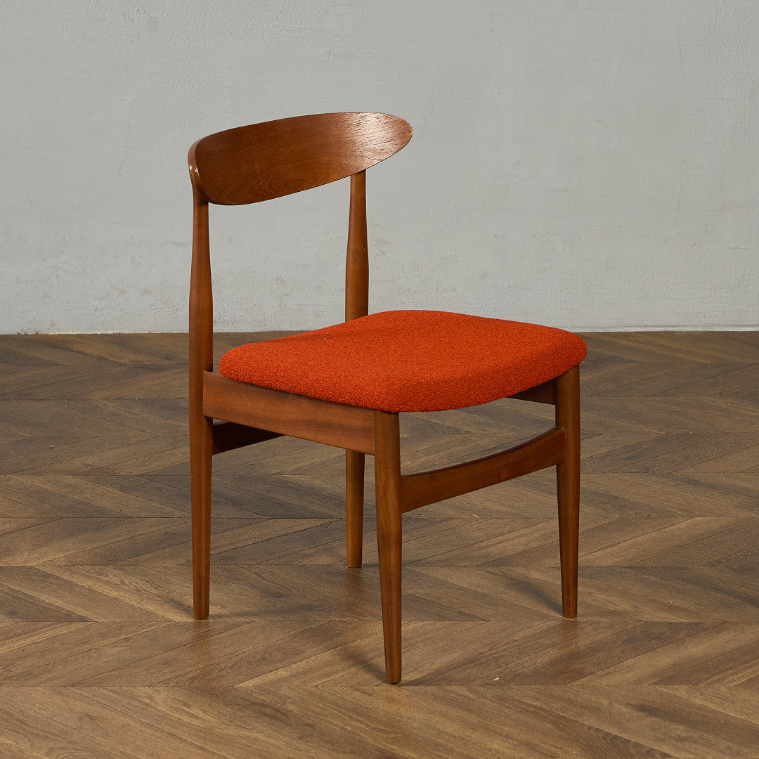 希少 ミッドセンチュリー スウェードスタイル 無垢材 ヴィンテージ