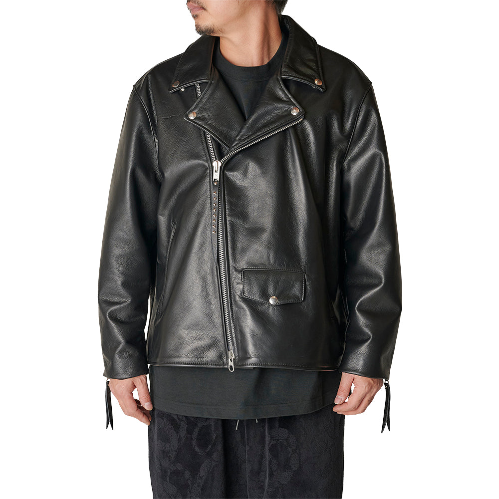 VANSON LEATHER®︎ OVER SIZE DOUBLE RAIDERS JACKET – CALEE ONLINE STORE