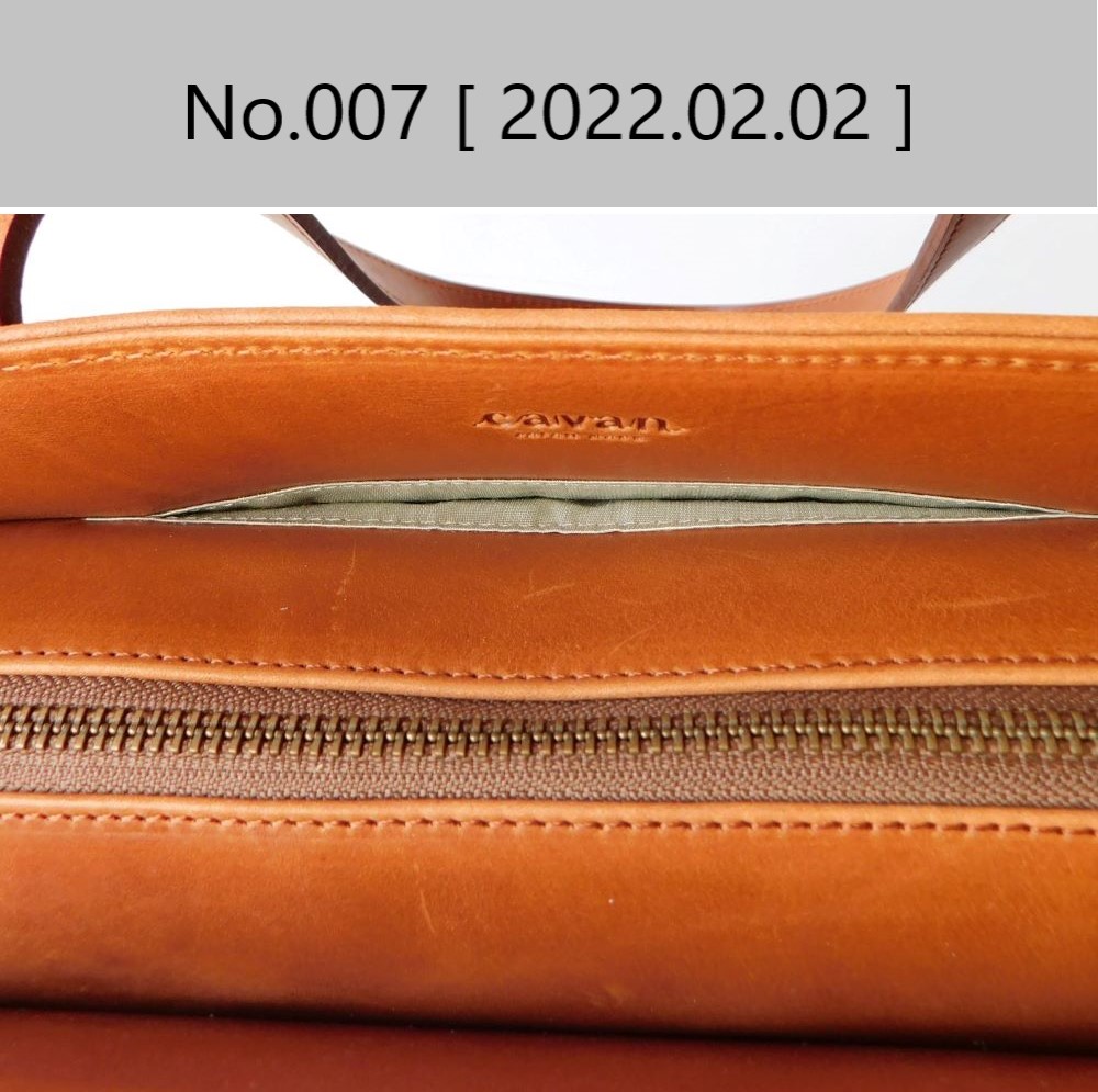 天マチファスナー | オーダーメイドのオイルレザーバッグなら【cavan