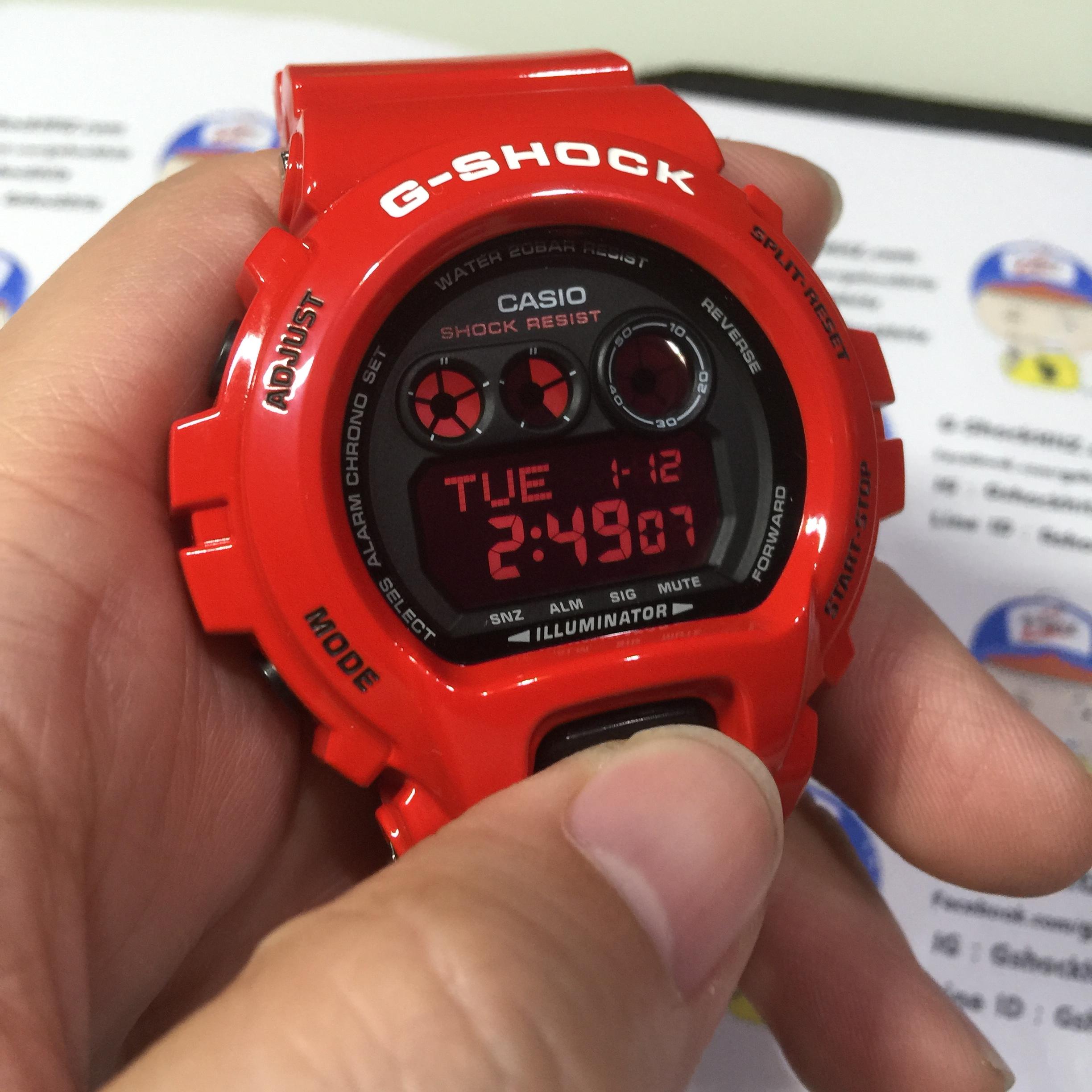 นาฬิกา CASIO G-SHOCK รุ่น GD-X6900RD-4 ของแท้ - G-ShockHitZ นาฬิกา