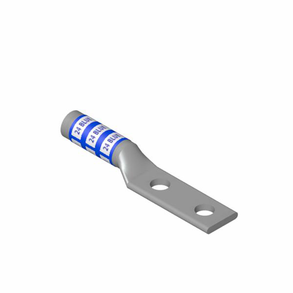 ABB 60238 Color-Keyed® Compression Lug 2 Holes Aluminum 2/0 AWG 1