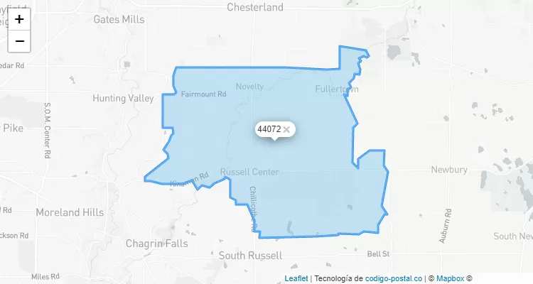 44072 ZIP Code - United States