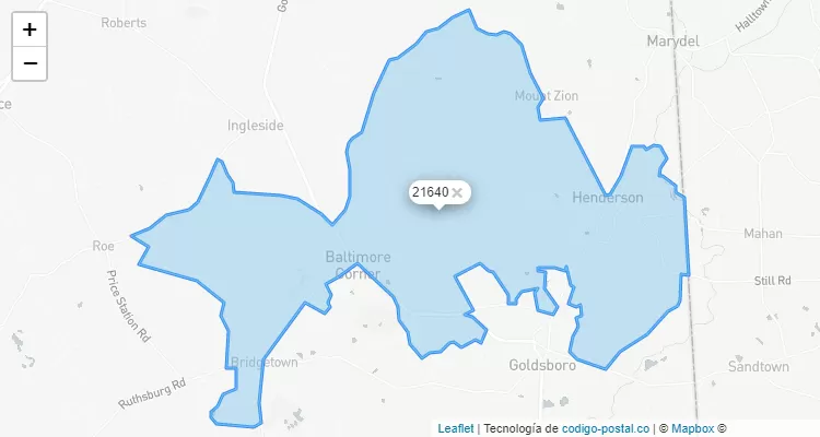 21640 ZIP Code - United States