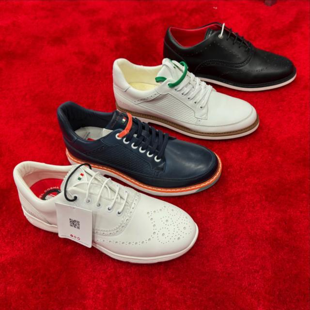 Churchill - Men's Black Golf Shoes – Duca del Cosma US