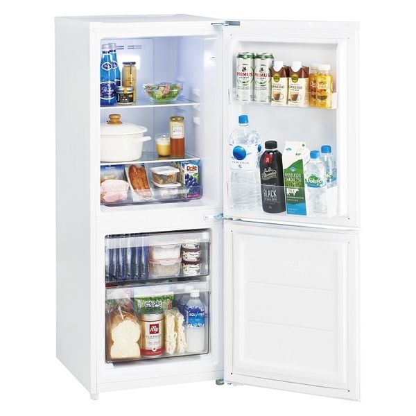 軒先渡し】ハイアール 140L 2ドア冷凍冷蔵庫 ファン式 JR-NF140N 1台