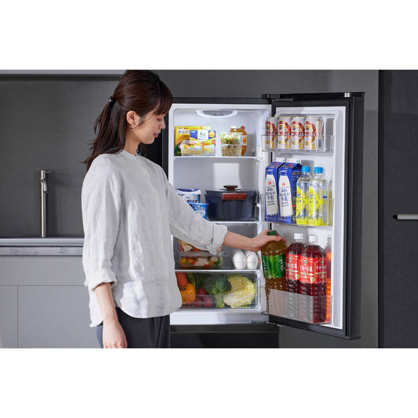 アイリスオーヤマ 冷凍冷蔵庫 170L ナチュラルブラック IRSD-17A-BH 1