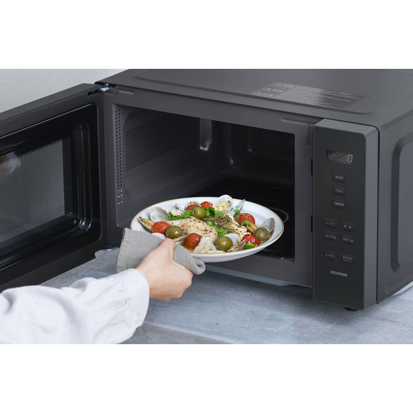 アイリスオーヤマ 電子レンジ 18L IMB-F187-H 1台 - アスクル