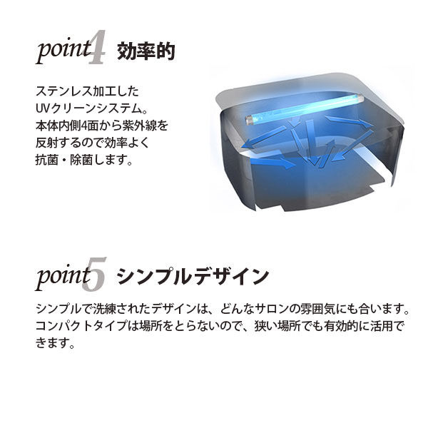 〈エトゥベラ〉UV クリーンシステム WUV-710 エトゥベラ＞ UV クリーンシステム WUV-710 幅35cm×奥行22cm×高さ23cm
