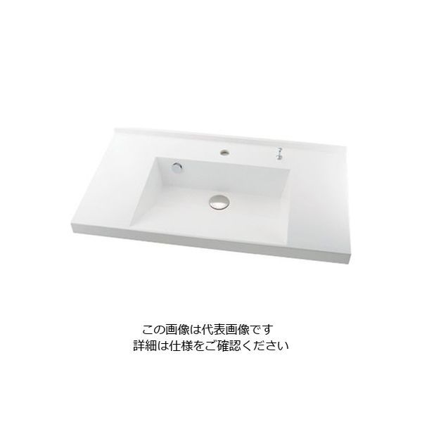 カクダイ ボウル一体型カウンター 497ー034 1個（直送品） - アスクル