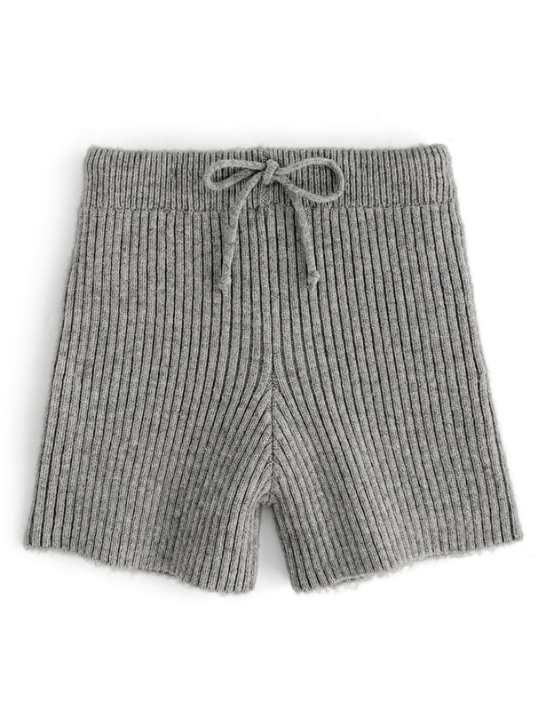 リブニットショートパンツ[an1430] | レディースファッション通販の