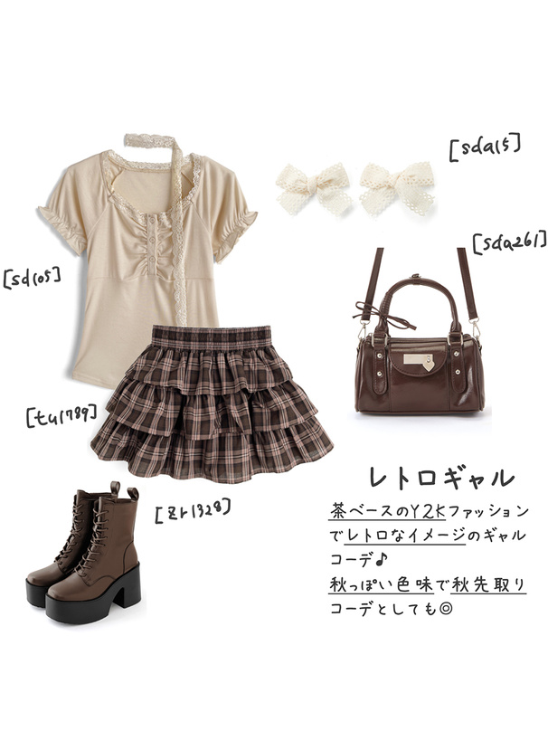 レースリボンミニヘアクリップ2点セット[sda15] | レディース